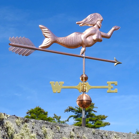 mermaid weathervane