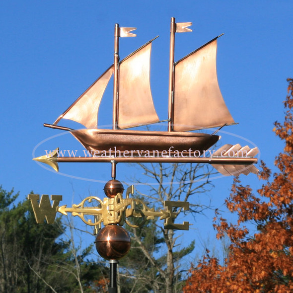 Sailboat Weathervane