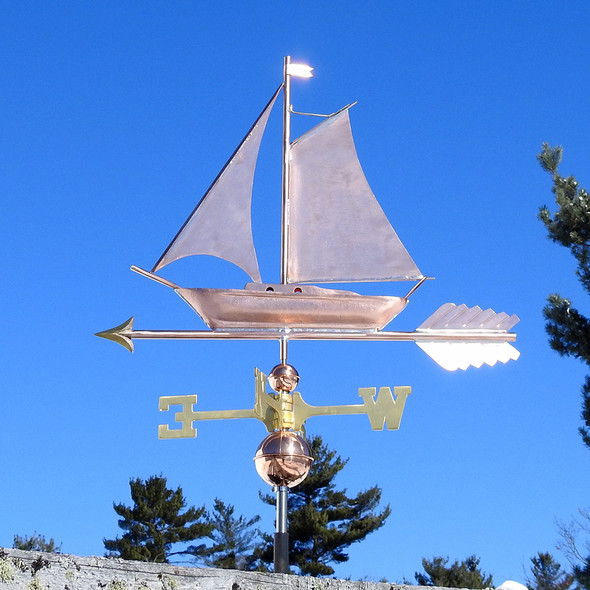 sailboat weathervane