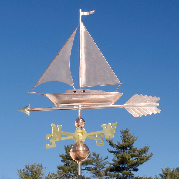 sailboat weathervane
