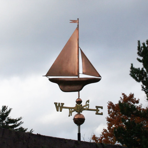 Yacht Sailboat weathervane