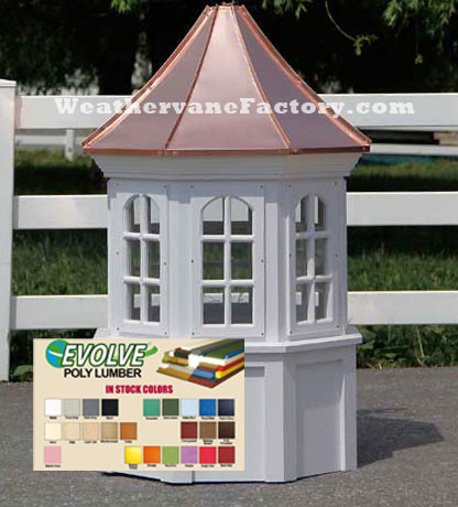 Brentwood Cupola - Octagon Window Cupola