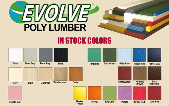 Cupola - Evolve Lumber Color Chart