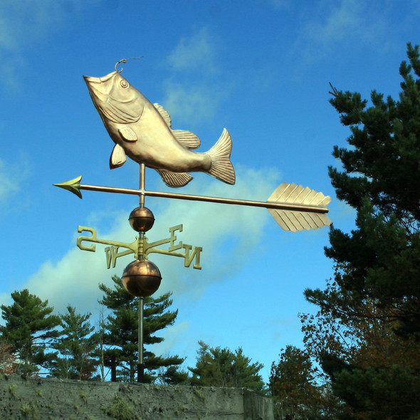 Bass Weathervane
