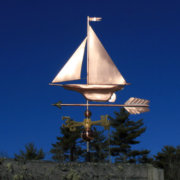 Racing Yacht Weathervane