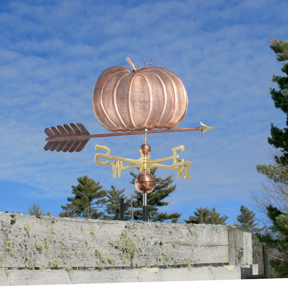 Big Pumpkin Weathervane
