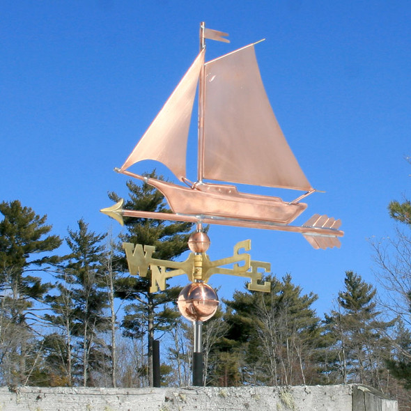 Friendship Sloop Weathervane