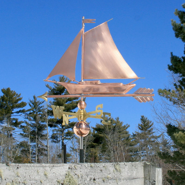 Friendship Sloop Weathervane
