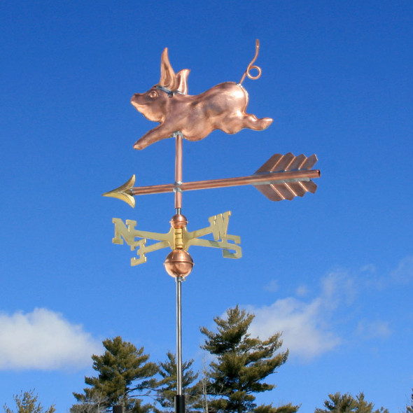 Small Pig Weathervane