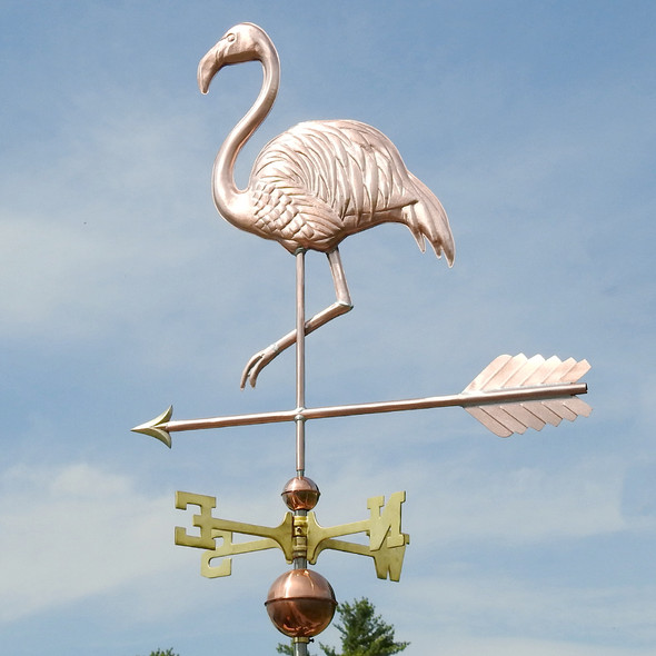flamingo weathervane