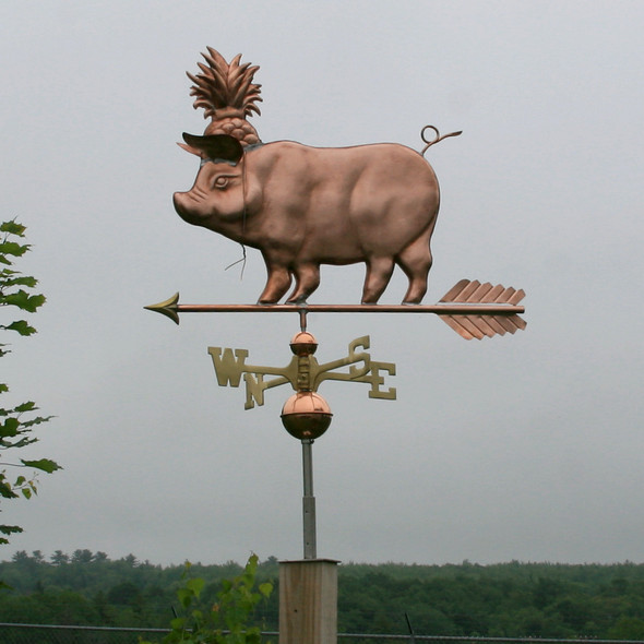 Hawaiian Pig Weathervane