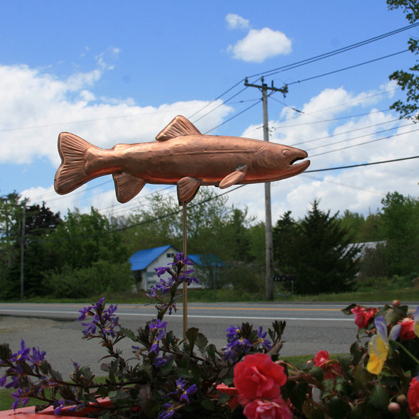 Trout Garden Stake
