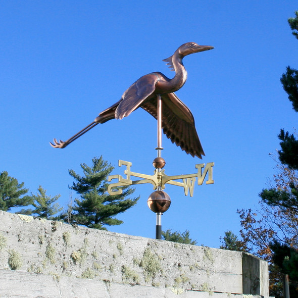 Grand Heron Weathervane