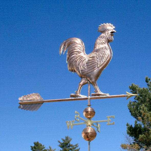 Grand Rooster Weathervane by Weathervane Factory