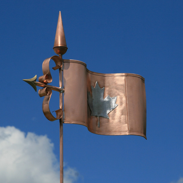 Canadian Flag Weathervane