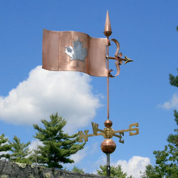 Canadian Flag Weathervanes