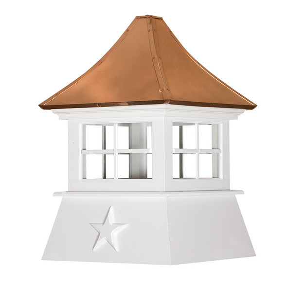 Winterport Cupola with Copper Roofing