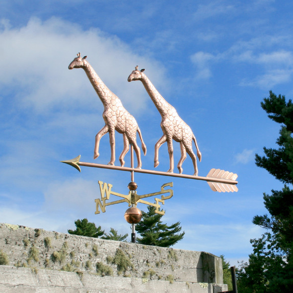 Two Giraffe Weathervane
