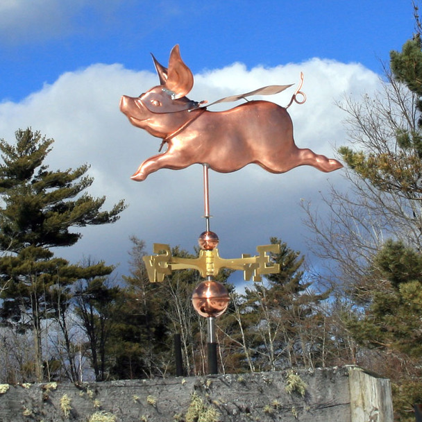 Super Pig Weathervane