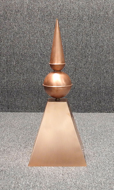 Traditional Finial with Skirt
