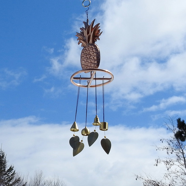 Pineapple Wind Chimes - Made in USA - Wind Bells