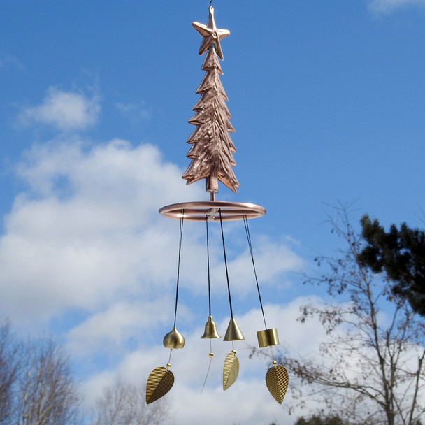 Christmas Tree Wind Chimes