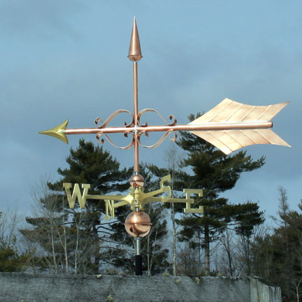 Large Fancy Arrow Weathervane