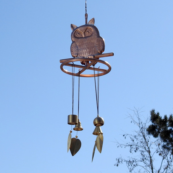 Owl Wind Chimes