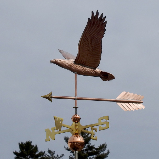 soaring eagle weathervane by  Weathervane Factory