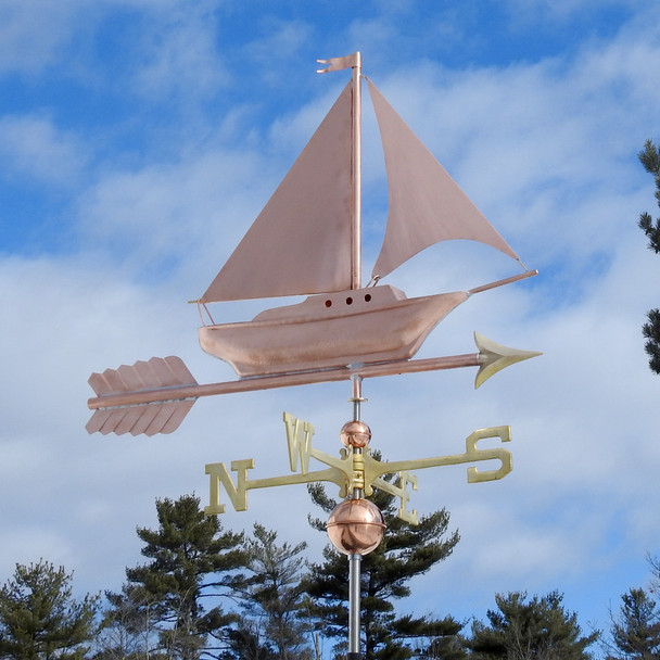 sailboat weathervane