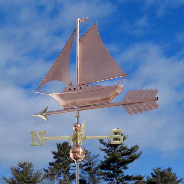 sailboat weathervane