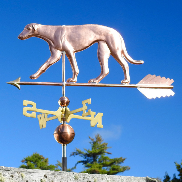 greyhound weathervane