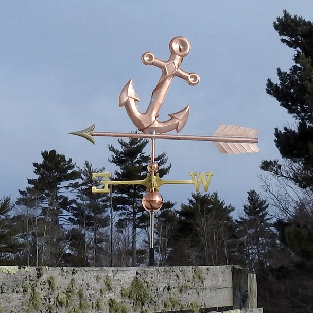 Large Anchor Weathervane
