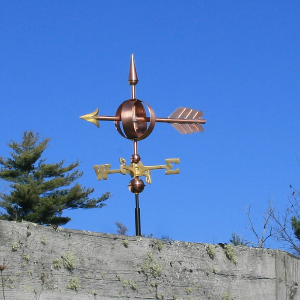 Arrow Sphere Weathervane