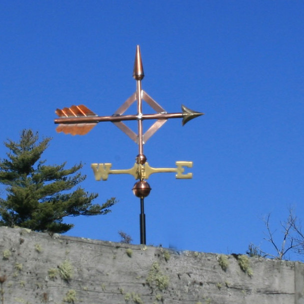 Diamond Arrow Weathervane