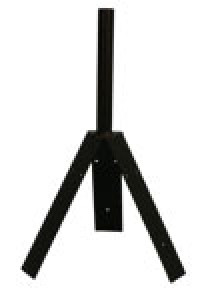 steel three prong weathervane roof mount for a three sided roof or a Hexagon Roof.