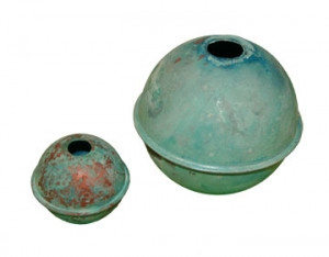 patina copper balls