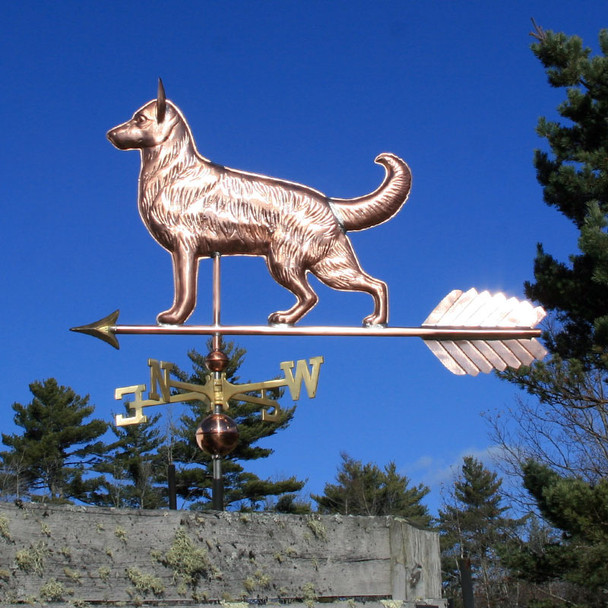 German Shepherd Weathervane