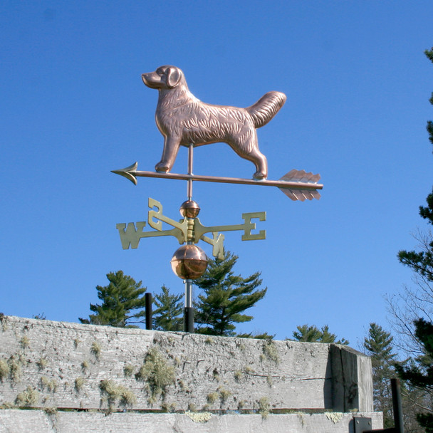 Golden Retriever Weathervanes