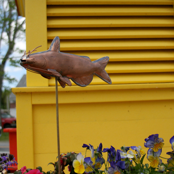 Catfish Garden Stake