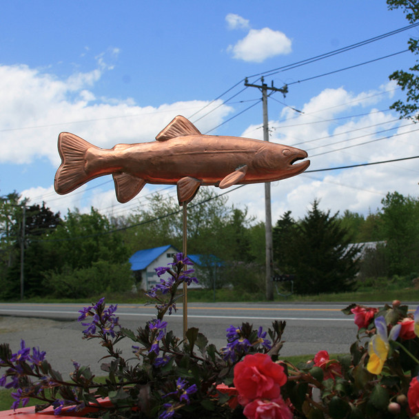 Trout Garden Stake