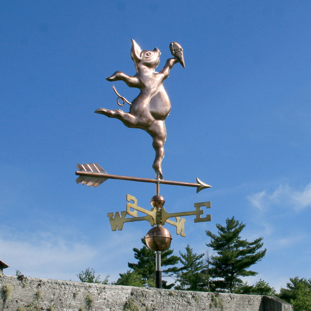 Ice Cream Pig Weathervane