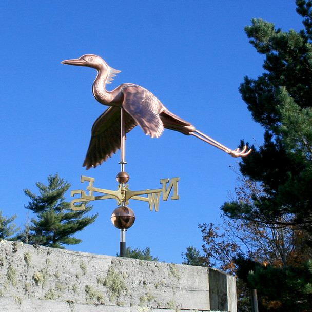 Grand Heron Weathervane