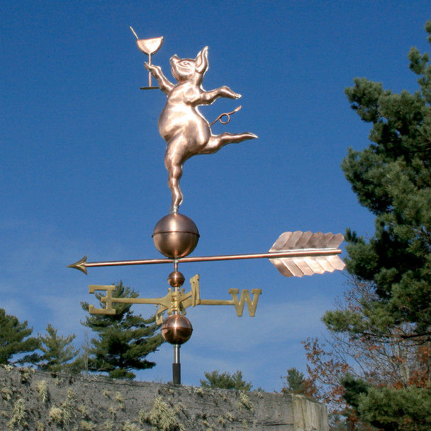 party pig weathervane