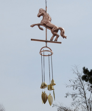 Wind Chime - Horse Bronze