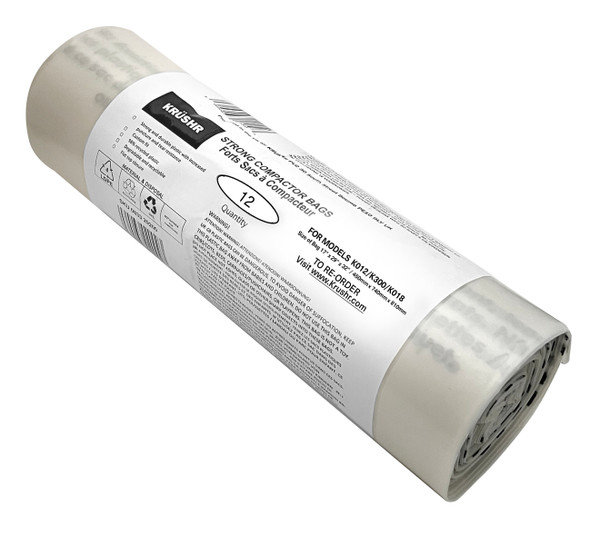Roll of 12 Recyclable Strong Bags