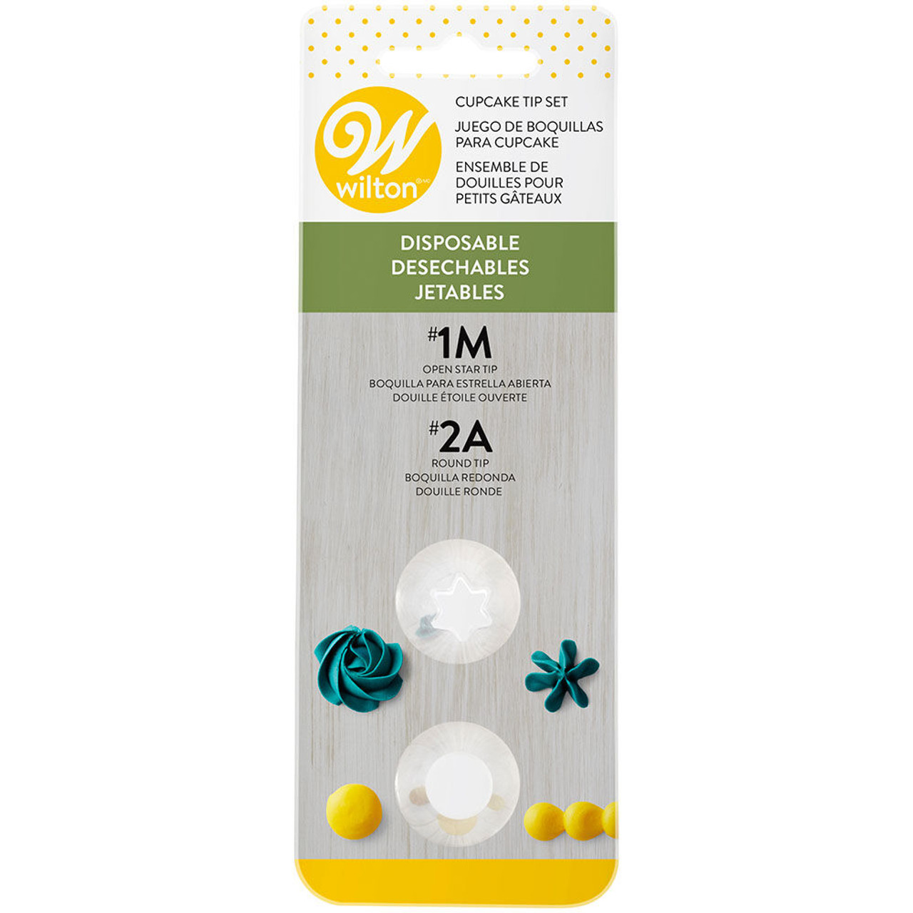 Wilton Douille Set Extra Large #1M, #2D, #2A 