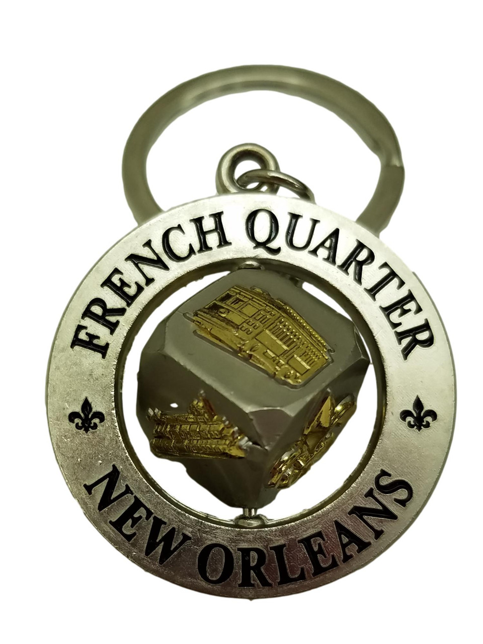 New Orleans French Quarter Keychain