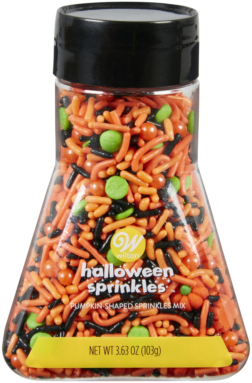 Halloween Pumpkin Potion Bottle Sprinkles Mix Decorations 3.63 oz Wilton