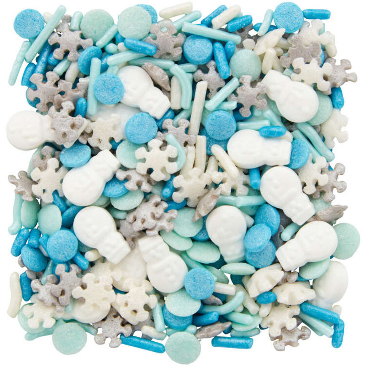 Pearlized Snowflake Sprinkles